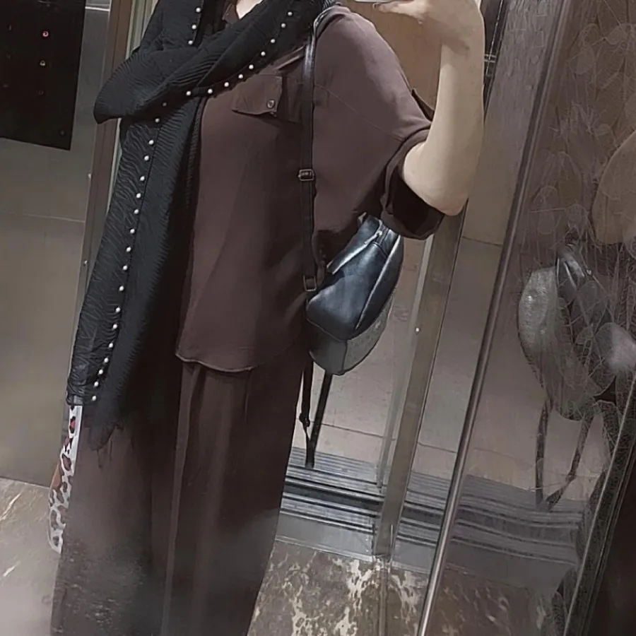 ست مانتوشلوارنخی