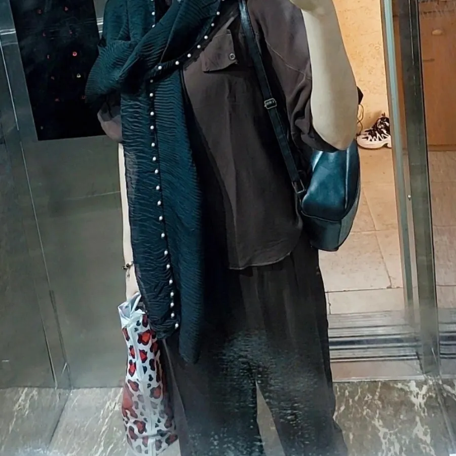 ست مانتوشلوارنخی