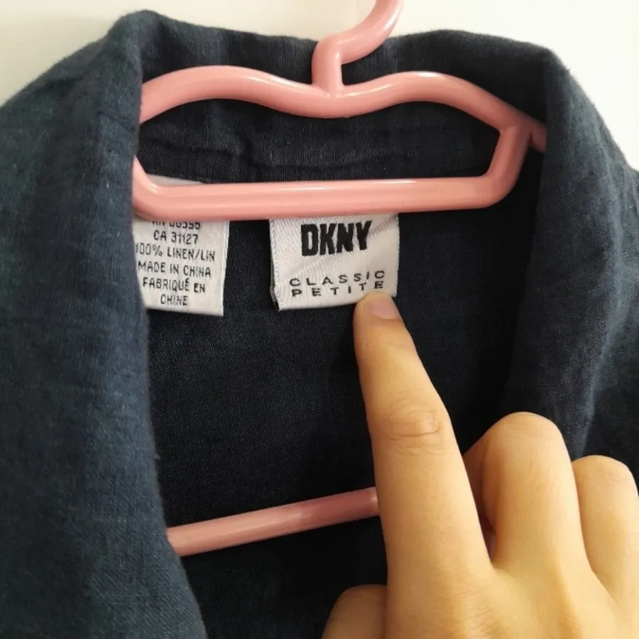 مانتو لینن برند dkny