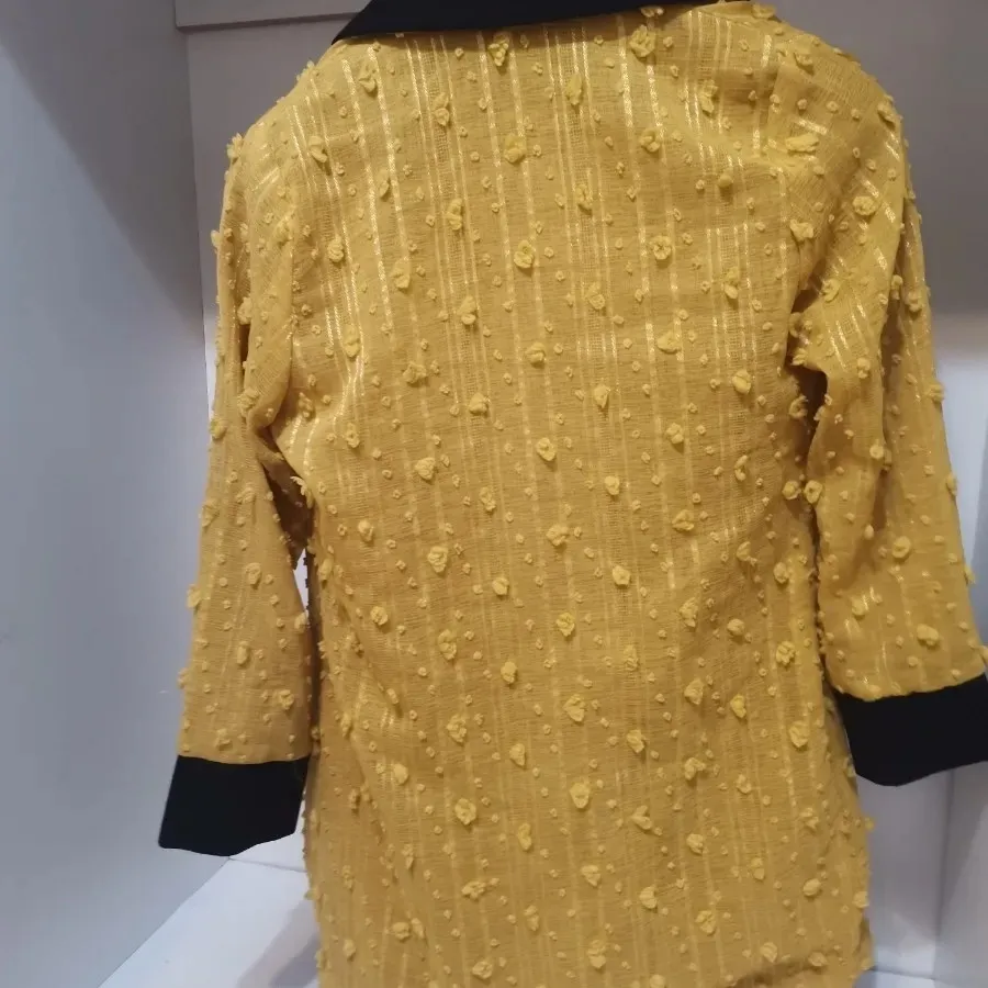 کت زرد آستری یاخما