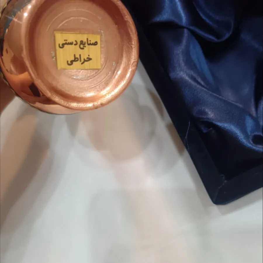گلدان مس خراطی