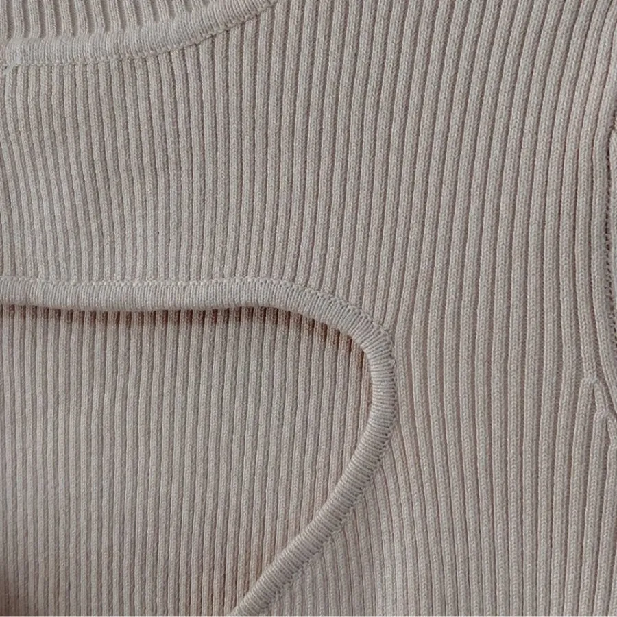 بلوز بافت کرم zara