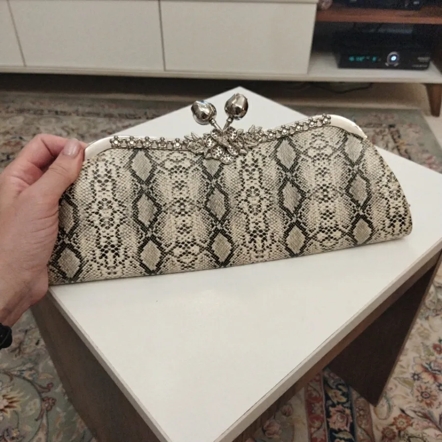 ست کیف و کفش پوست ماری