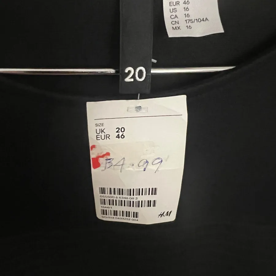 پیراهن سایز 40-42 h&m