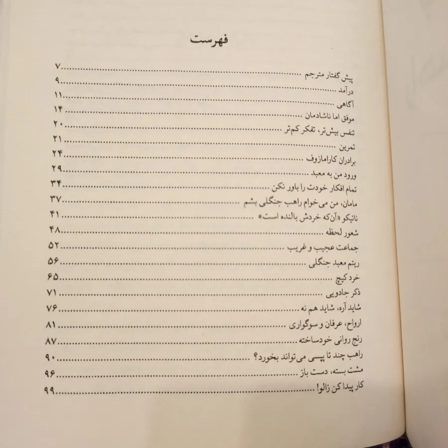 آرامش به سبک راهب جنگلی