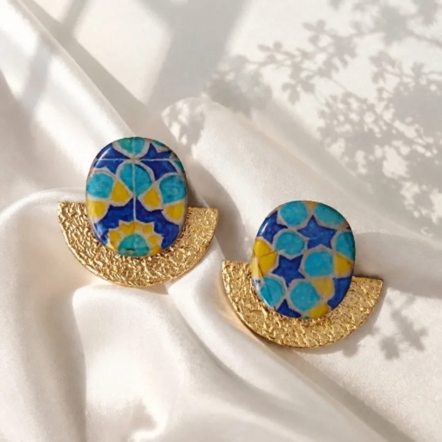 گوشواره کاشی