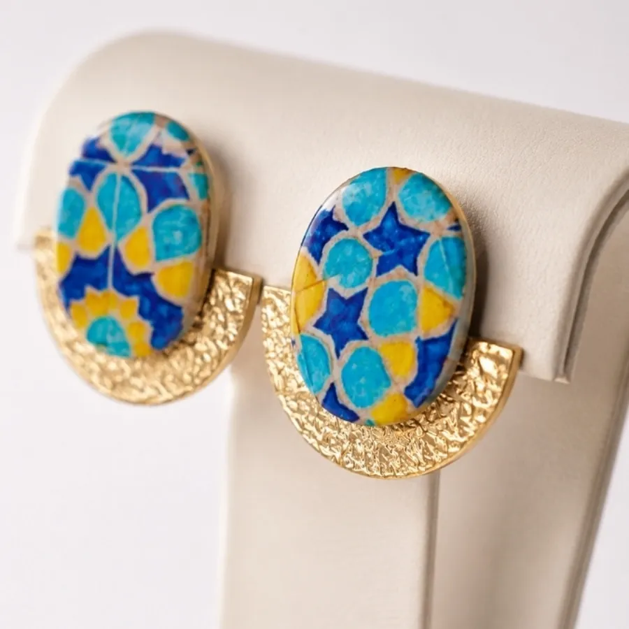 گوشواره کاشی