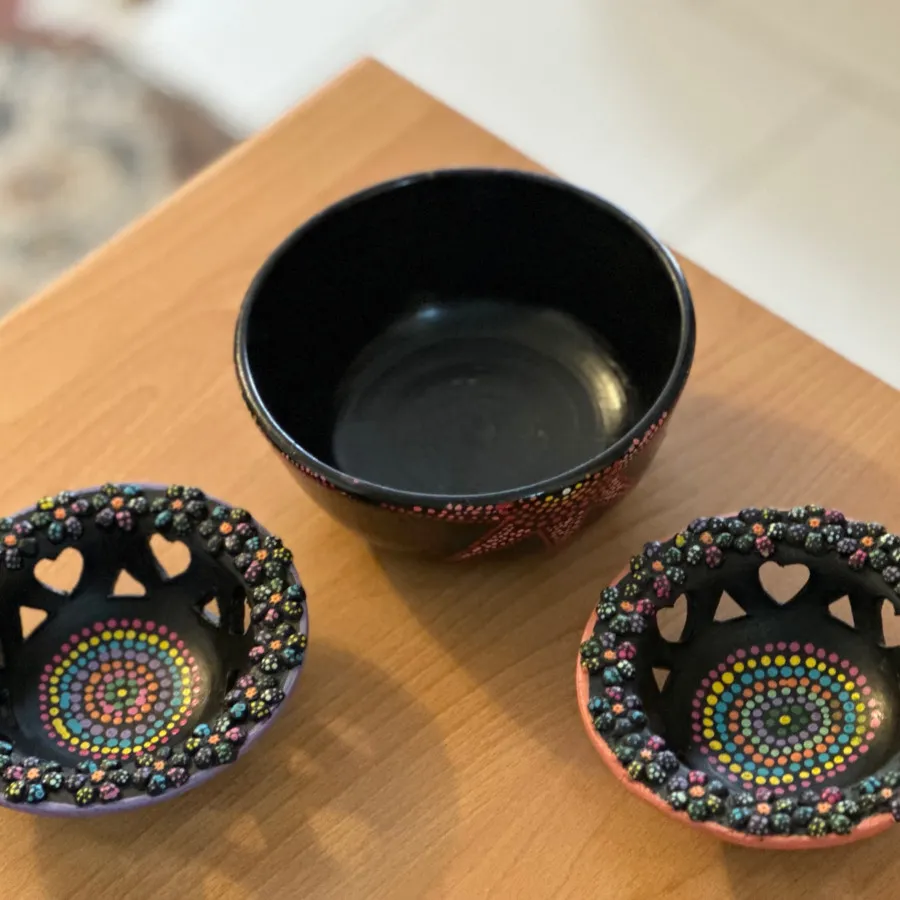 ست کاسه سفالی