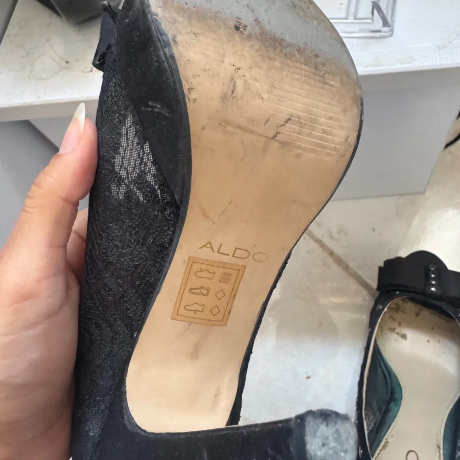 کفش پاشنه بلند مشکی Aldo