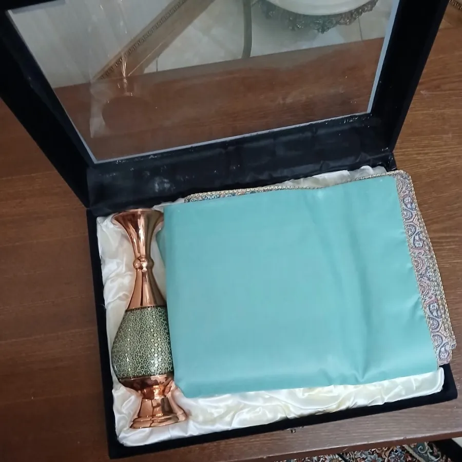 ست گلدان و ترمه