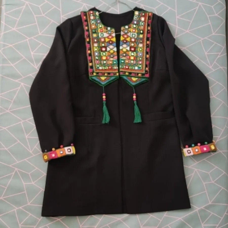 مانتو سوزن دوزی