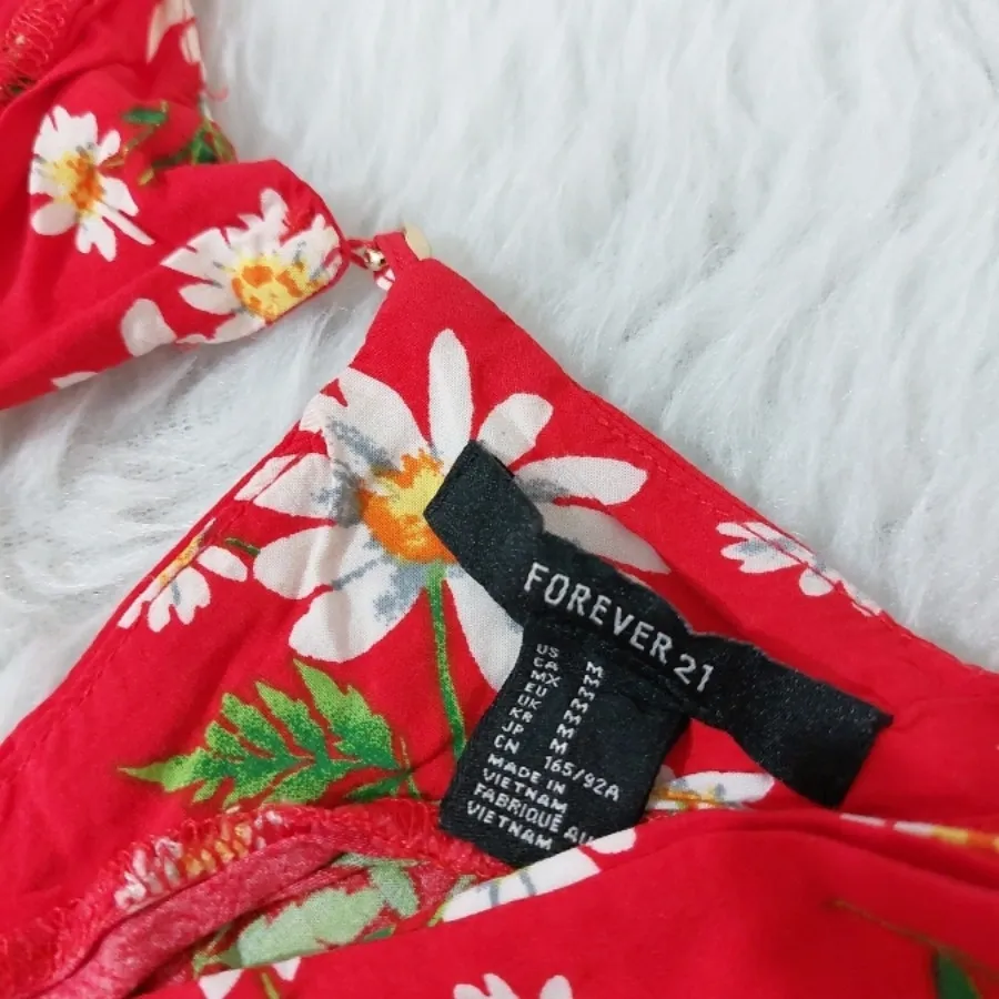 پیراهن قرمز Forever21
