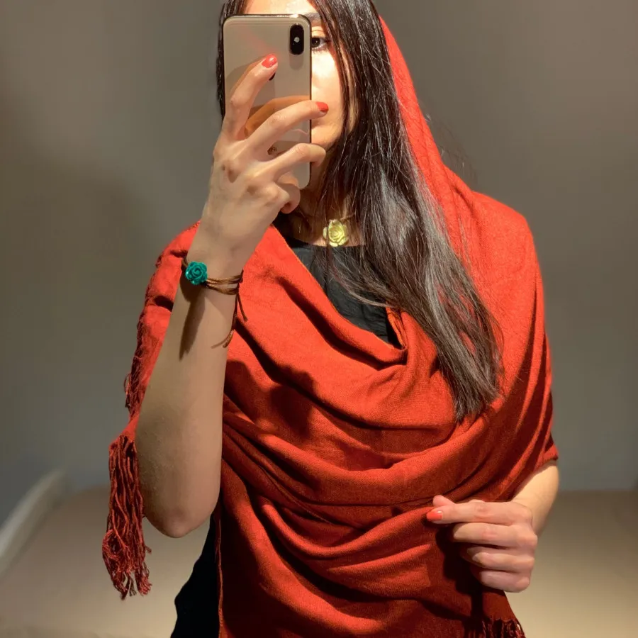 شال ساده اجری