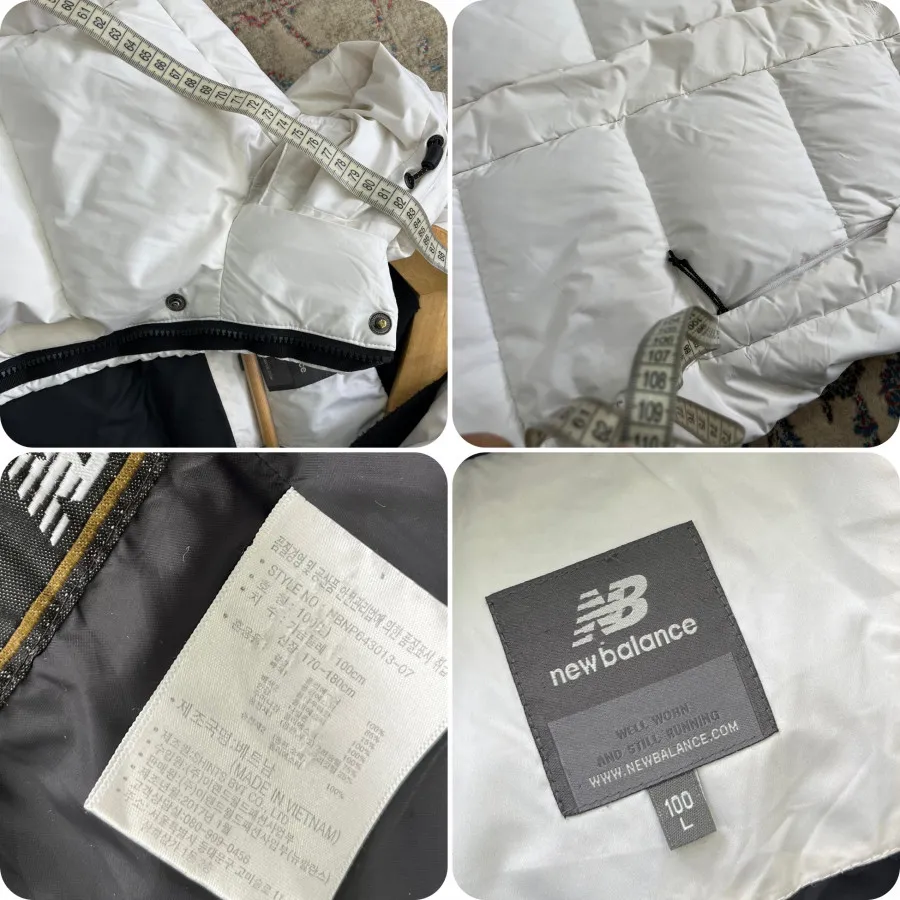 کاپشن پافر new balance