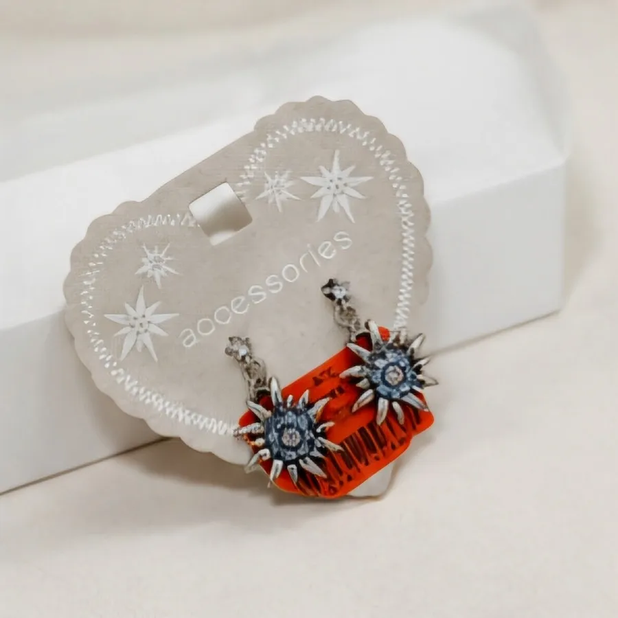 گوشواره گل وارداتی
