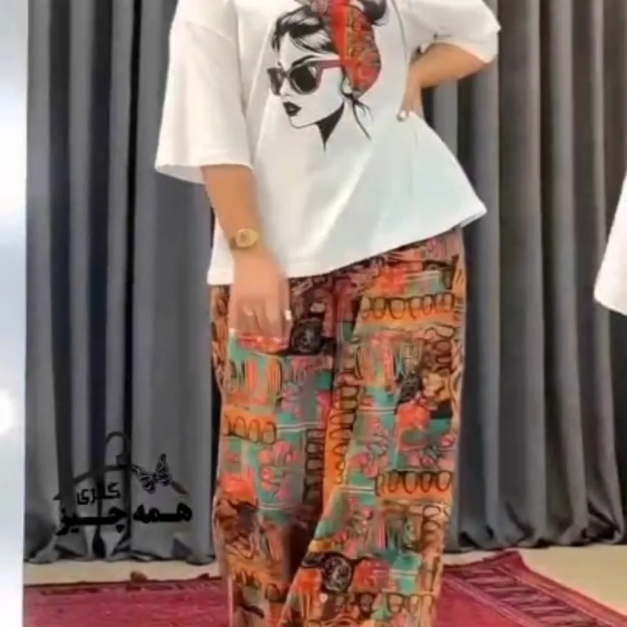 ست تیشرت شلوار چهره