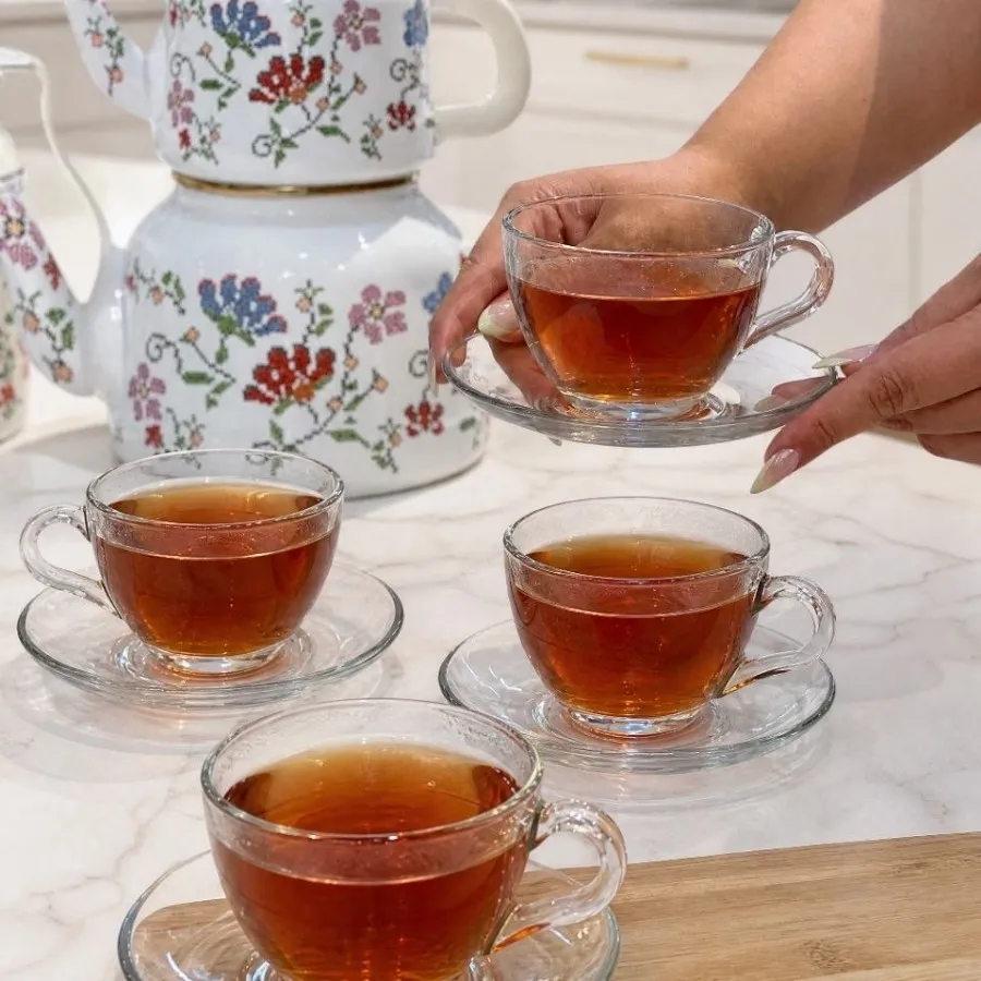 فنجان نعلبکی چایخوری Basi