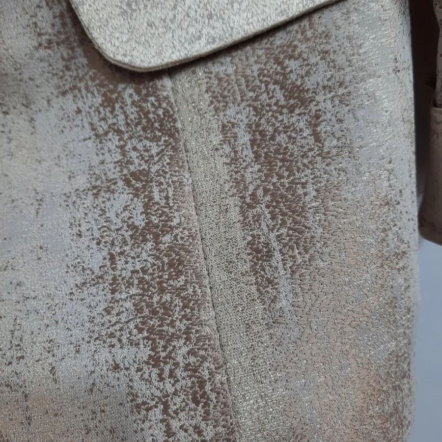 کت مجلسی و شلوار کرپ کرمی