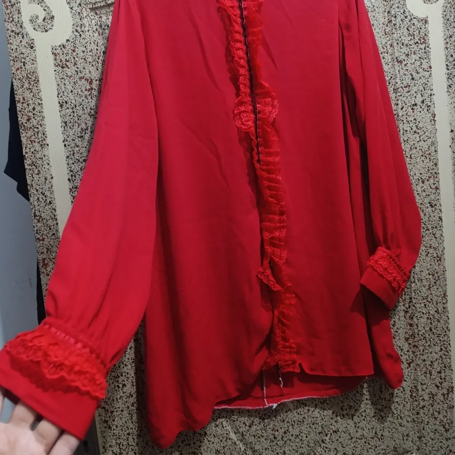 شومیز گیپور دار