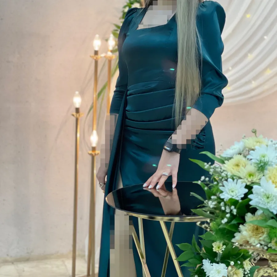 پیراهن مجلسی ساتن