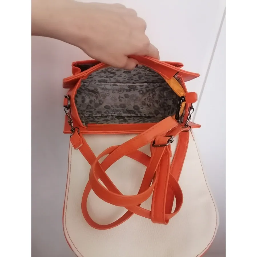 کیف هلویی نارنجی