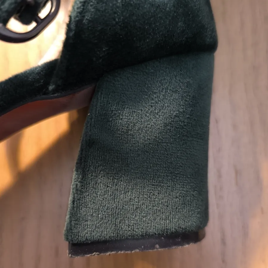 ست کیف و کفش سبز کله غازی