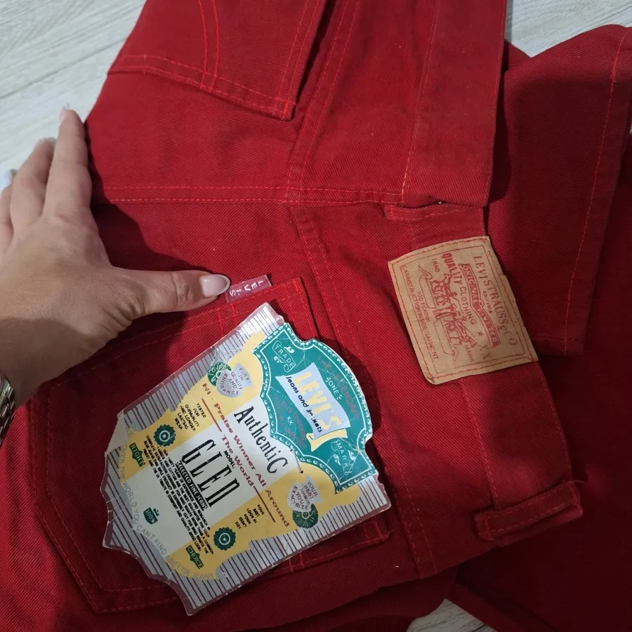 شلوار کتان برند levi's