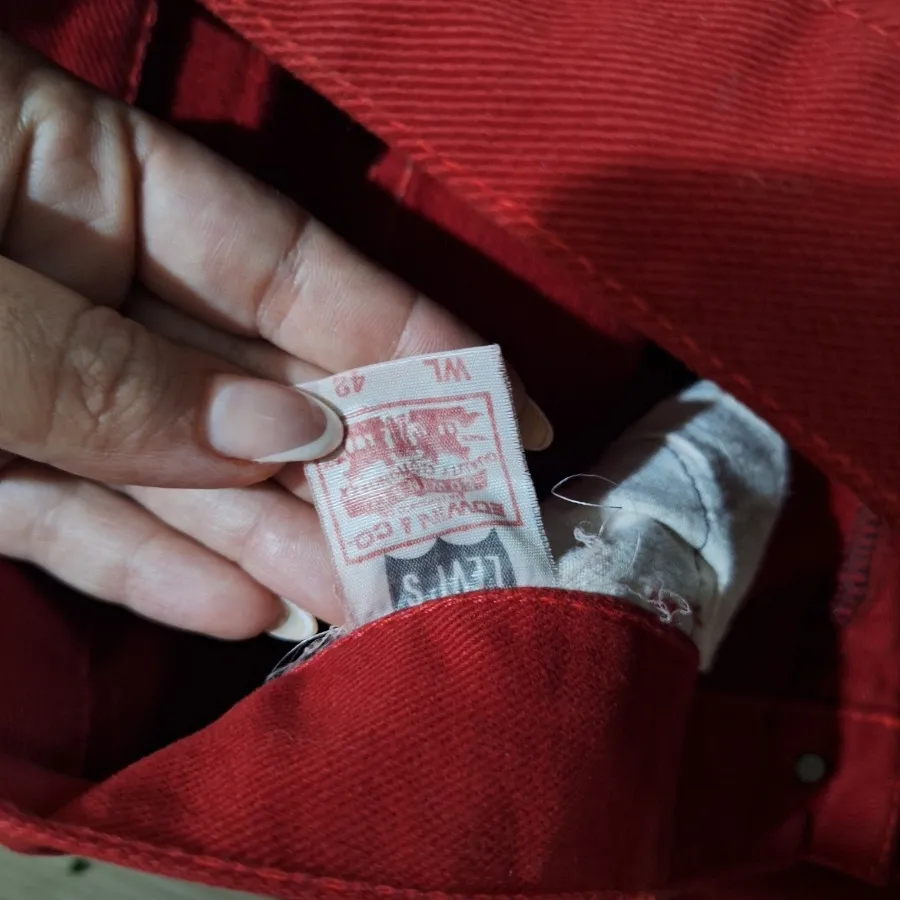 شلوار کتان برند levi's