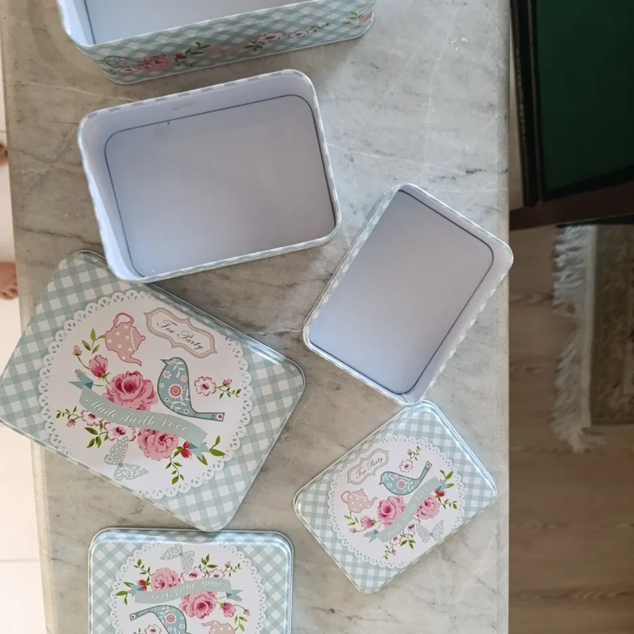 جعبه فلزی سه تیکه