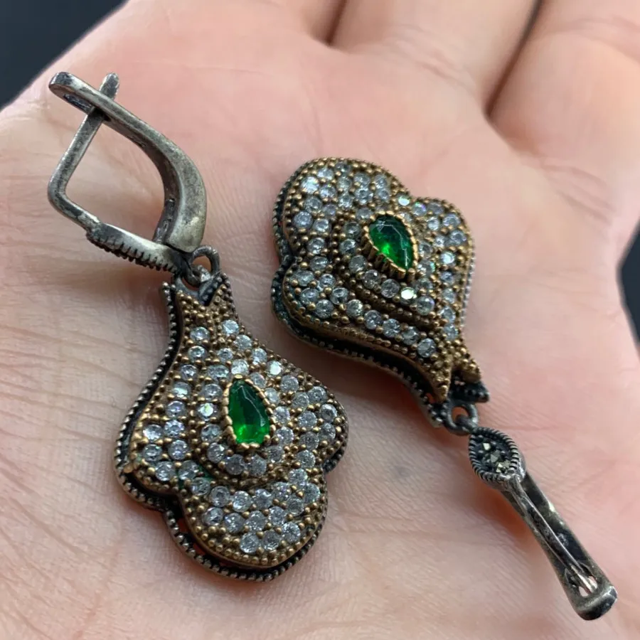 گوشواره نقره ترک