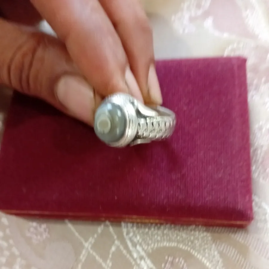 انگشتر نقره مردانه