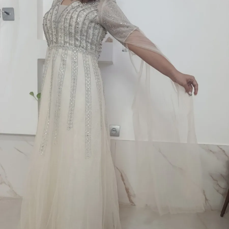 لباس مجلسی نباتی روشن