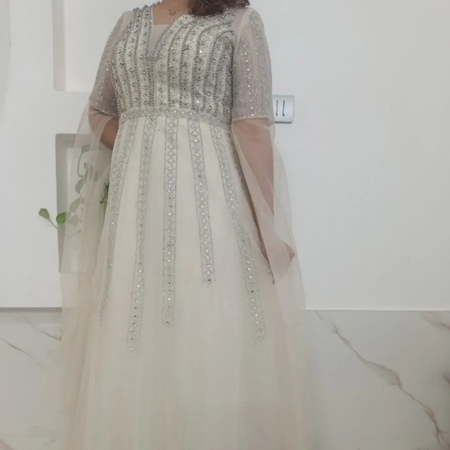 لباس مجلسی نباتی روشن