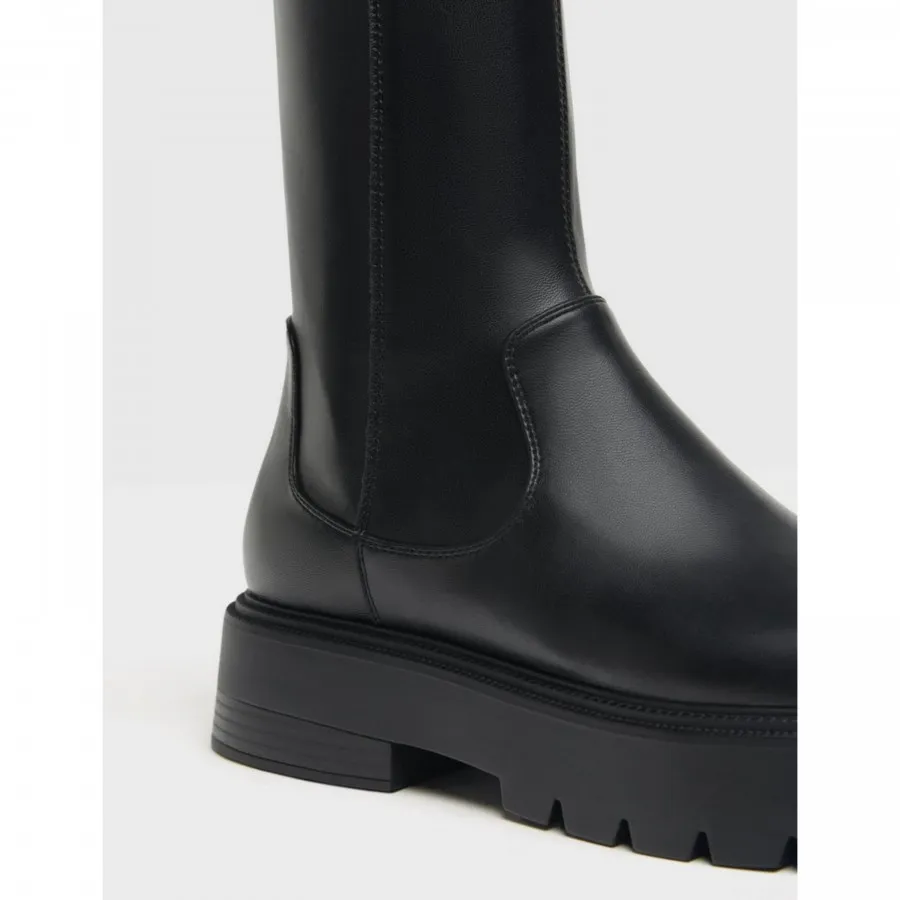 بوت چرم زنانه Bershka