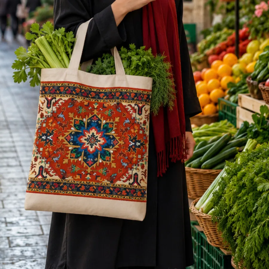 کیف پارچه ای مدل سنتی