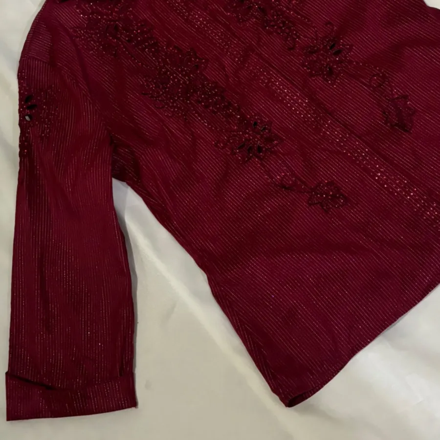 شومیز نگین کاری