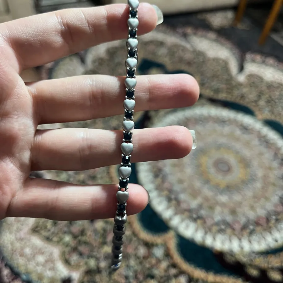 دستبند نگین ابی