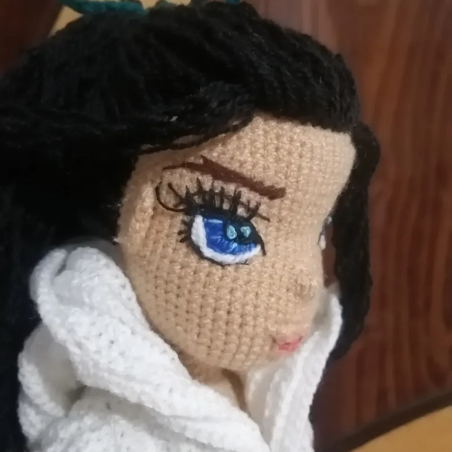 عروسک قلاب بافی باربی