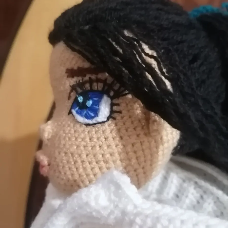 عروسک قلاب بافی باربی
