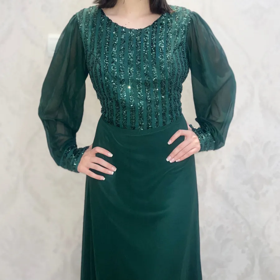 لباس مجلسی زنانه سبز