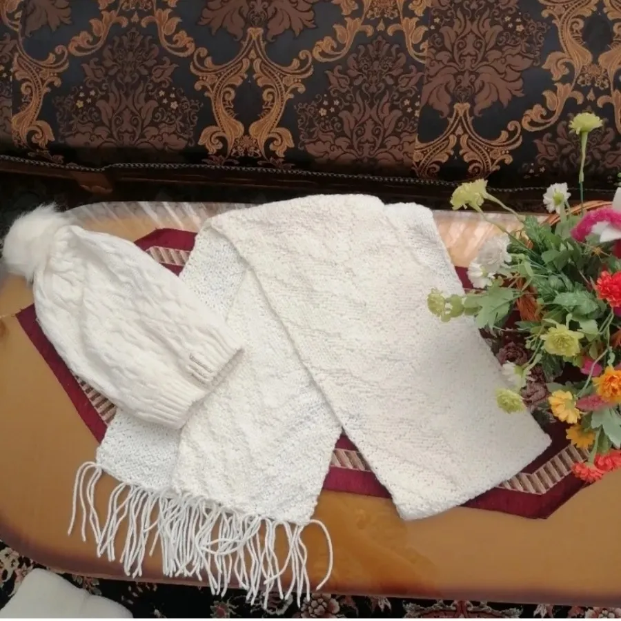 کلاه شال گردن ست