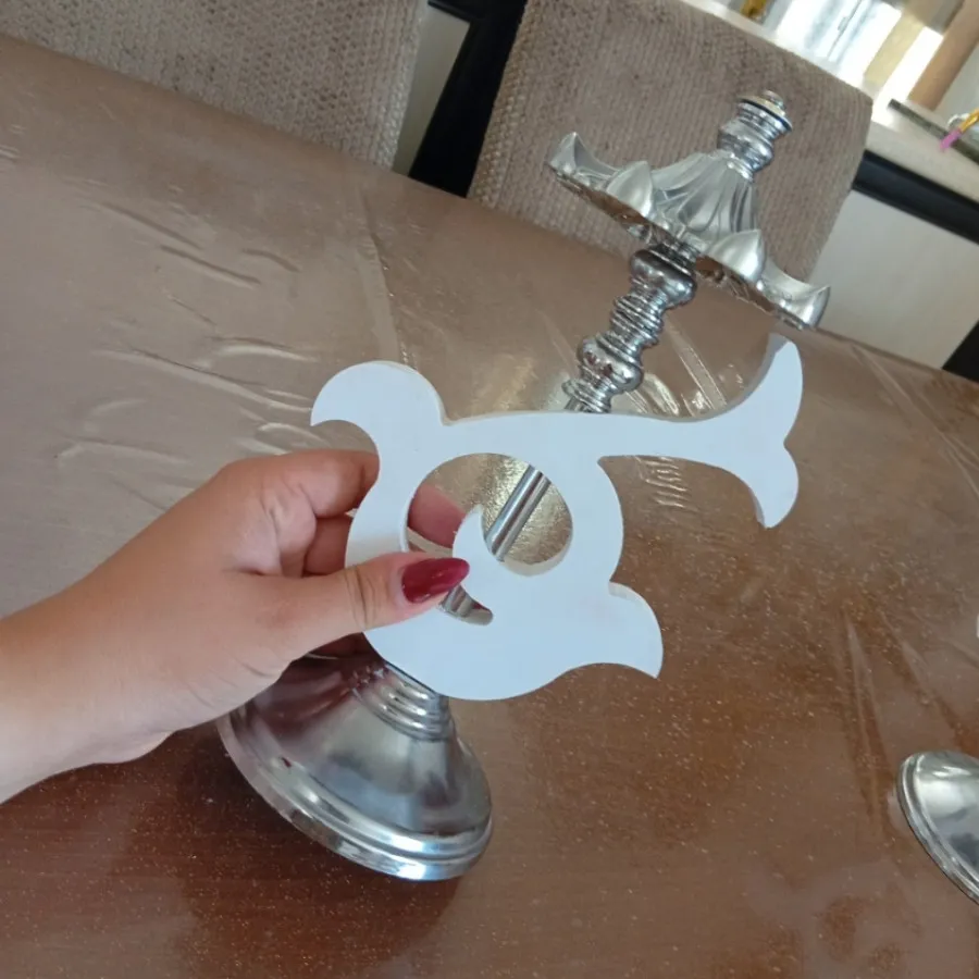دو عدد شمعدان دکوری