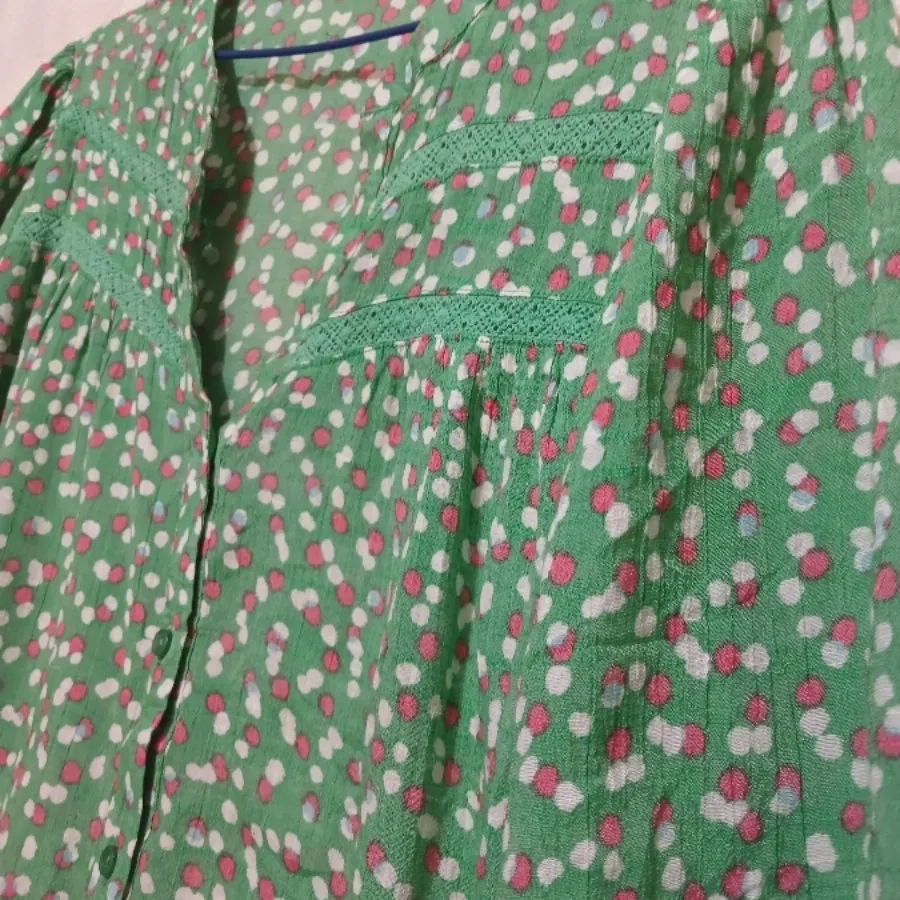 شومیز خال خالی نو