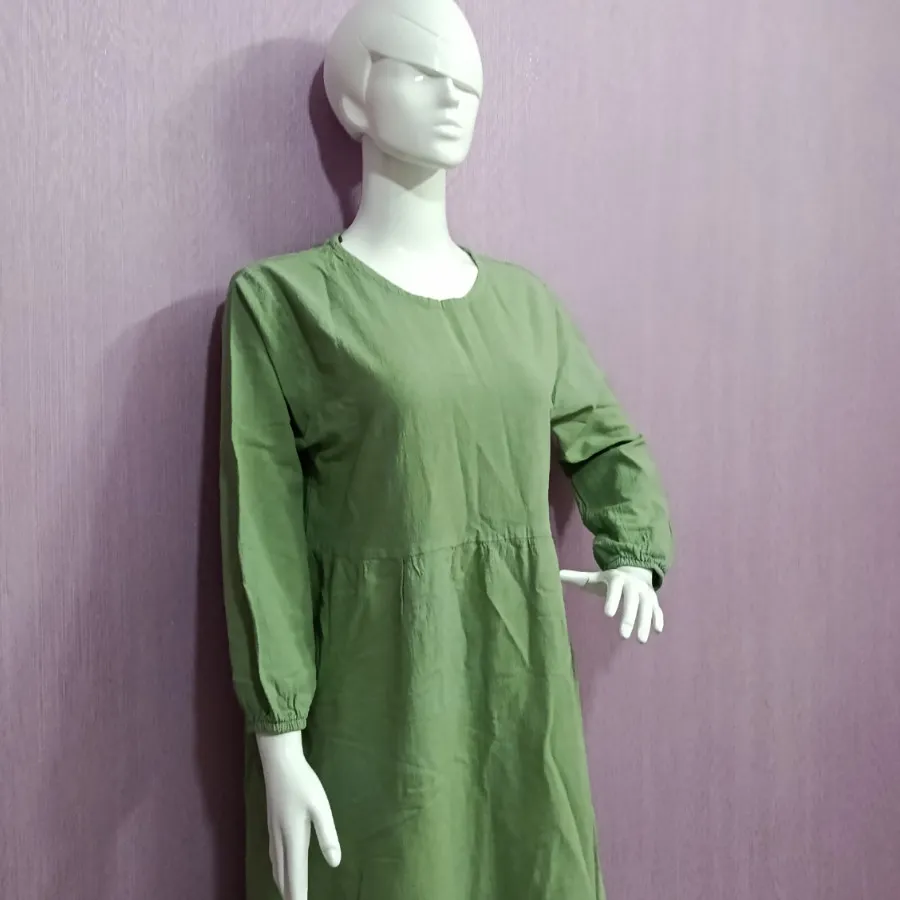 پیراهن ساحلی لینن سایز42