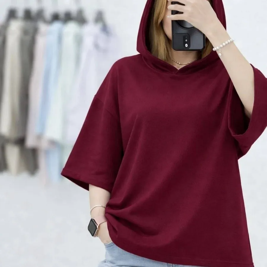 تیشرت کلاهدار