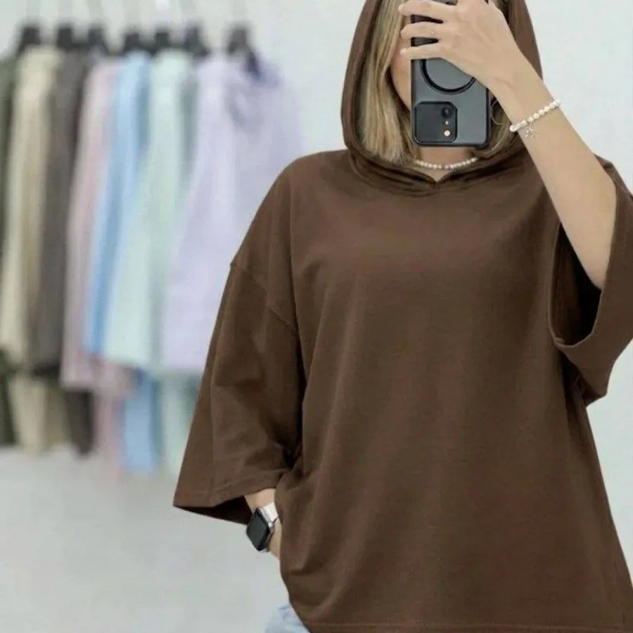 تیشرت کلاهدار