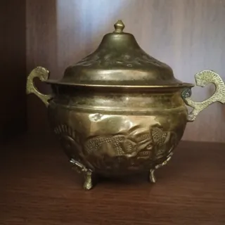 قندان برنجی قدمت دار