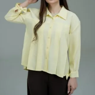 شومیز زرد کره ای