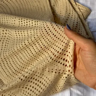 پارچه کرمی کشی 1/40