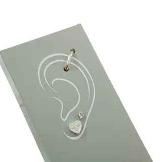 پک گوشواره گلگوش نقره 925